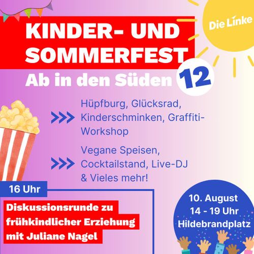 Linkes Sommerfest im Süden!