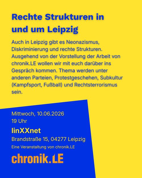 Rechte Raumnahme in Leipzig