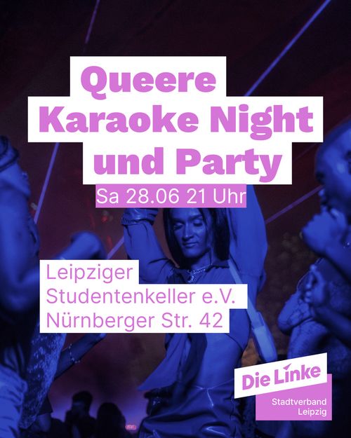 Queere Karaoke Night und Party