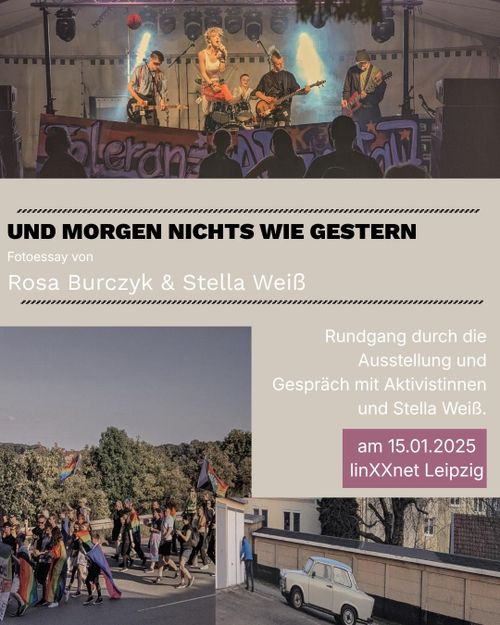 Und morgen nichts wie gestern. Ausstellung im linXXnet