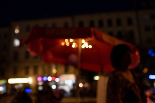 Nachtinfostand am Südplatz