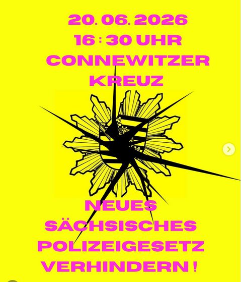 Demonstration "Gegen Überwachungsstaat, Kontrollwahn und autoritäre Normalisierung"
